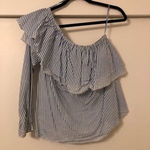 Zara One Shoulder Top